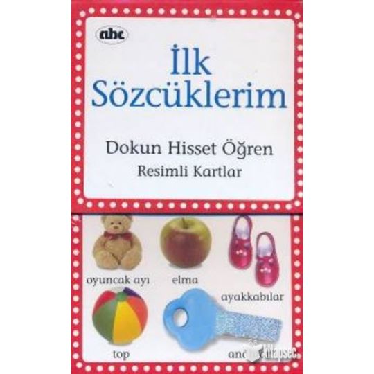 Dokun Hisset Öğren Resimli Kartlar İlk Sözcüklerim 0