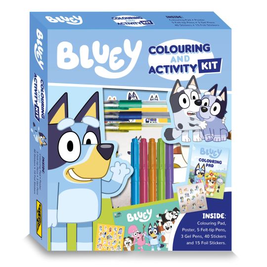 Bluey Colouring & Activity Kit