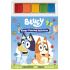 Bluey Finger Painting Book
