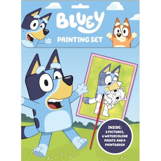 Bluey Painting Set
