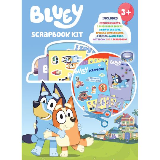 Bluey Scrapbook Kit