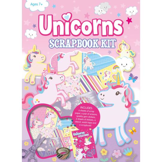 Box Kits - Unicorns Scrapbook Kit
