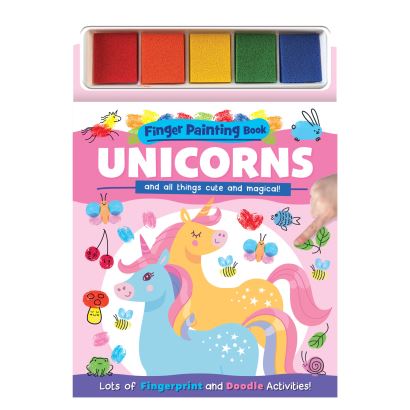 Finger Painting Book - Unicorn