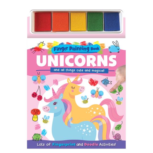 Finger Painting Book - Unicorn