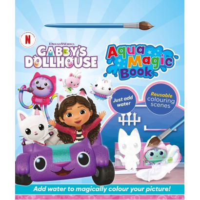 Gabby's Dollhouse Aqua Magic Book