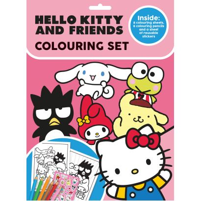 Hello Kitty Colouring Set