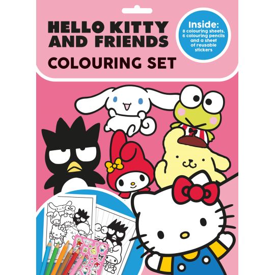 Hello Kitty Colouring Set