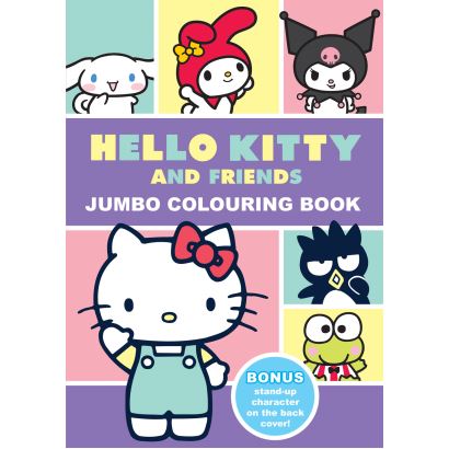 Hello Kitty Jumbo Colouring Book