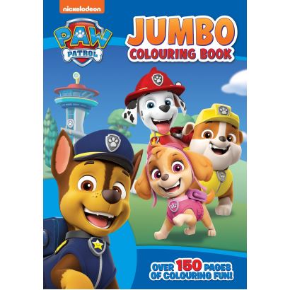 Paw Patrol Jumbo Colouring Book