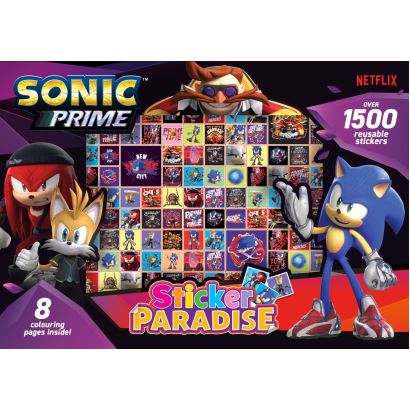 Sonic Prime Sticker Paradise