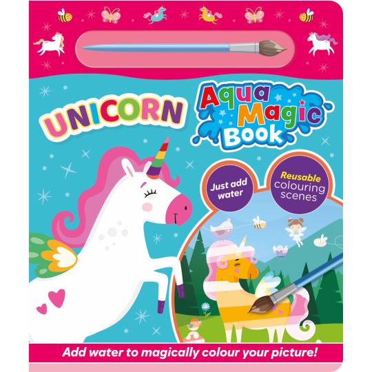 Unicorns Aqua Magic Book