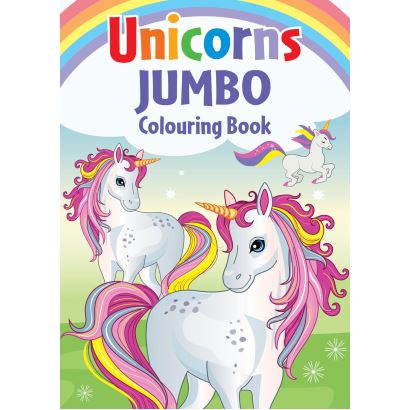 Unicorns Jumbo Colouring Book 2