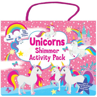 Unicorns Shimmer Activity Pack
