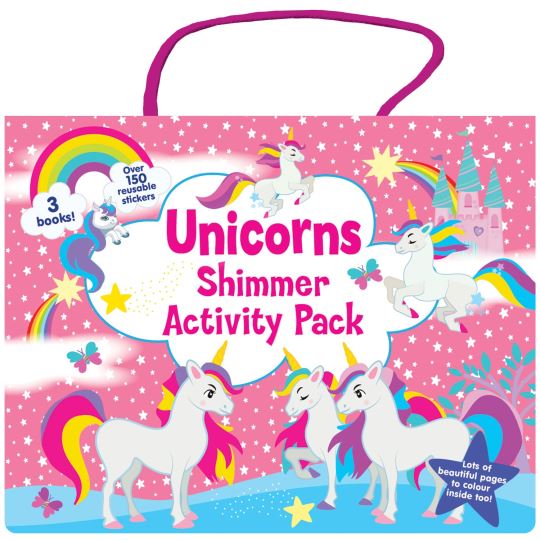 Unicorns Shimmer Activity Pack