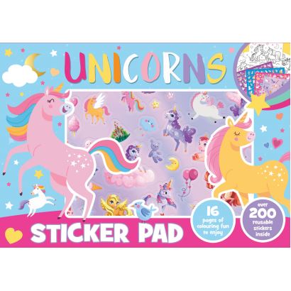 Unicorns Sticker Pad