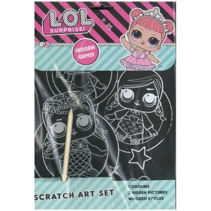 LoL  Surprıse  Scratch Art  Set 1