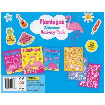 Flamingos Shimmer  Activity  Pack 0