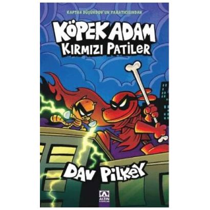 Altın /  Köpek Adam -12  Kırmızı Patiler