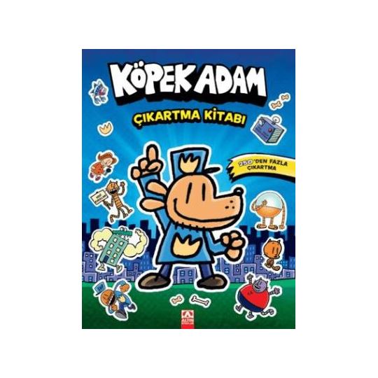 Altın /  Köpek Adam - Çıkartma Kitabı