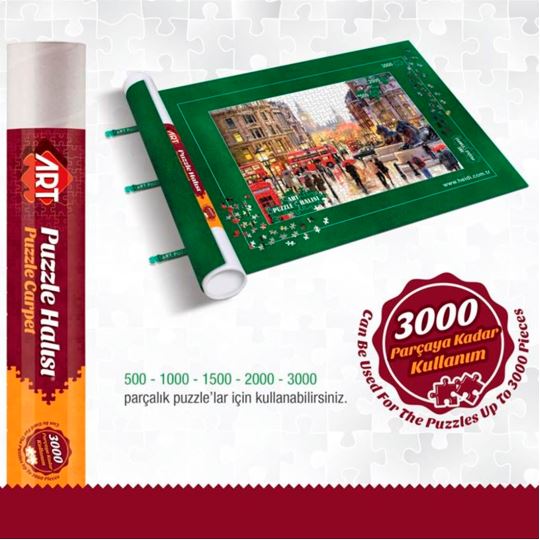 Art Puzzle Halısı  3000  Parçalık