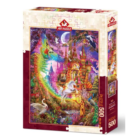 Art Puzzle Gökkuşağı Şatosu 500 Parça Puzzle