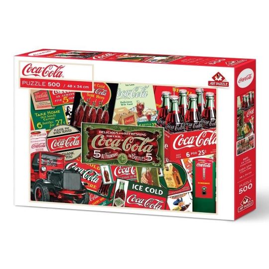 Art Puzzle Coca-cola Soğuk İçiniz 500 Parça