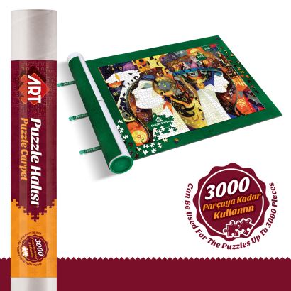 Art Puzzle Halısı 3000'lik Rulo