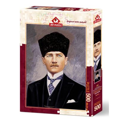 Art Puzzle Cumhurbaşkanı Mareşal Gazi Mustafa Kemal (1923) 500 Parça Puzzle
