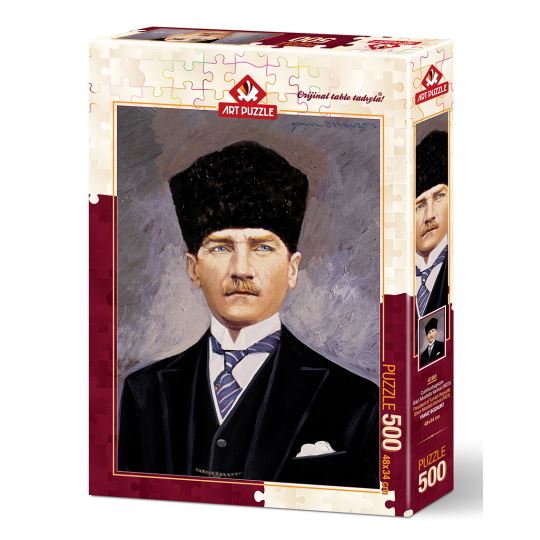 Art Puzzle Cumhurbaşkanı Mareşal Gazi Mustafa Kemal (1923) 500 Parça Puzzle
