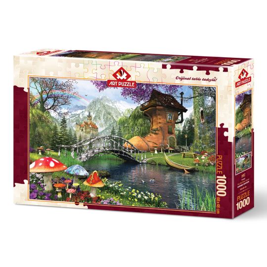 Art Puzzle Postal 1000 Parça Puzzle