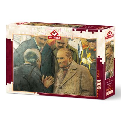 Art Puzzle Atatürk Ve Depremzede 1000 Parça Puzzle