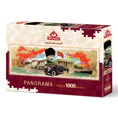Art Puzzle Atatürk Kolajı 1000 Parça Puzzle