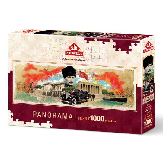Art Puzzle Atatürk Kolajı 1000 Parça Puzzle