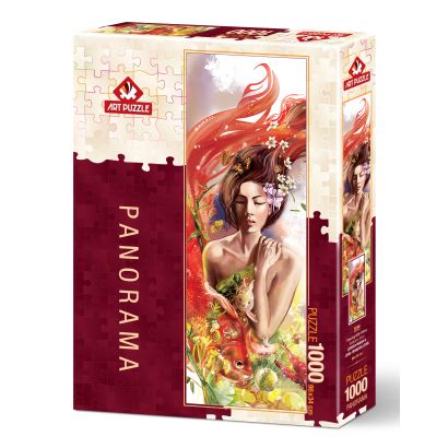 Art Puzzle Balıklarla Dans 1000 Parça Panorama Puzzle