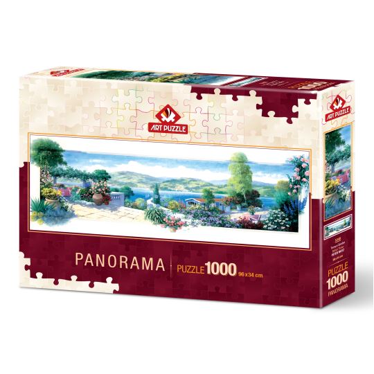 Art Puzzle Bahçe Teras 1000 Parça Panorama Puzzle