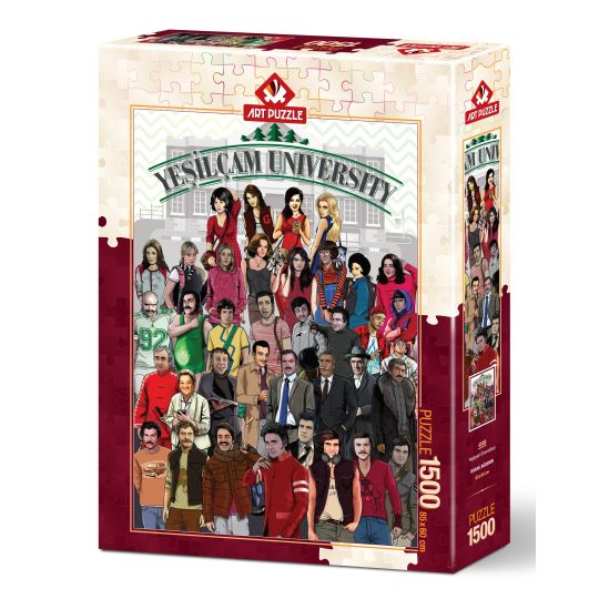 Art Puzzle Yeşilçam Üniversitesi 1500 Parça Puzzle