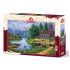Art Puzzle Göl Köy 1500 Parça Puzzle