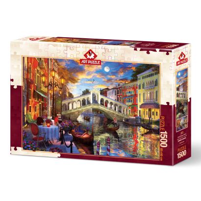 Art Puzzle Rialto Köprüsü, Venedik 1500 Parça Puzzle