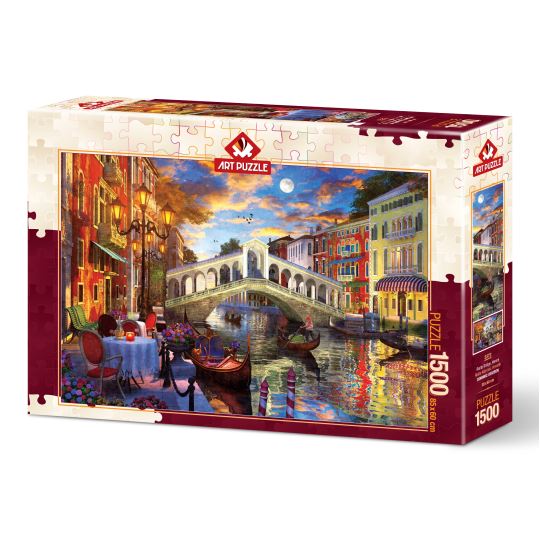 Art Puzzle Rialto Köprüsü, Venedik 1500 Parça Puzzle