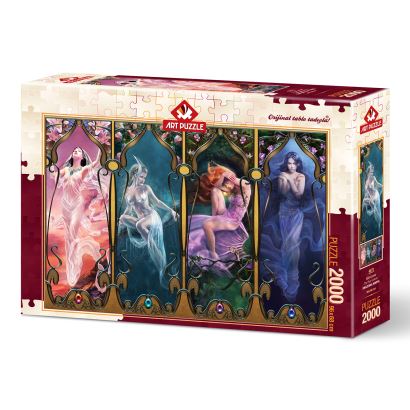 Art Puzzle Dört Cevher 2000 Parça Puzzle