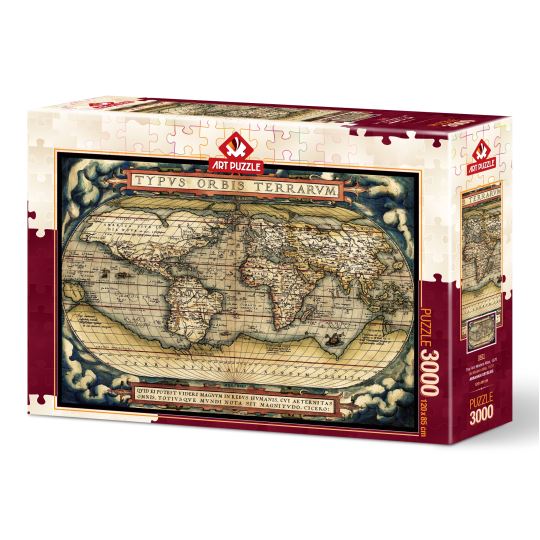 Art Puzzle İlk Modern Atlas, 1570 3000 Parça Puzzle