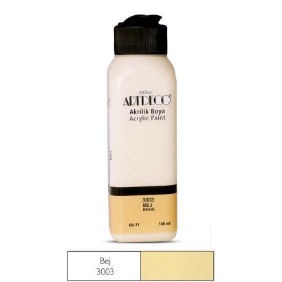 Artdeco Akrilik Boya 140ml Bej