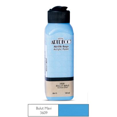 Artdeco Akrilik Boya 140ml Bulut Mavi