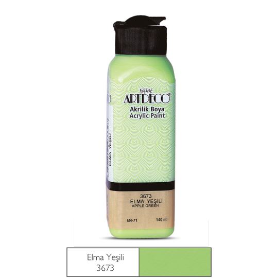 Artdeco Akrilik Boya 140ml Elma Yeşili