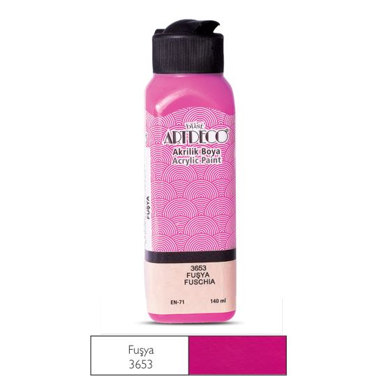 Artdeco Akrilik Boya 140ml Fuşya