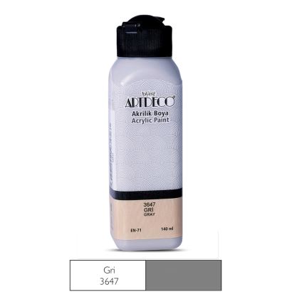 Artdeco Akrilik Boya 140ml Gri