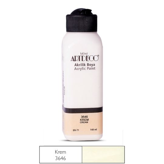 Artdeco Akrilik Boya 140ml Krem