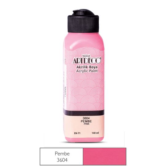 Artdeco Akrilik Boya 140ml Pembe