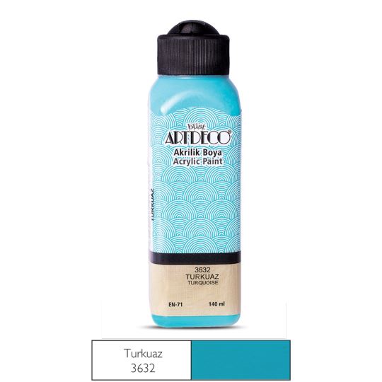 Artdeco Akrilik Boya 140ml Turkuaz