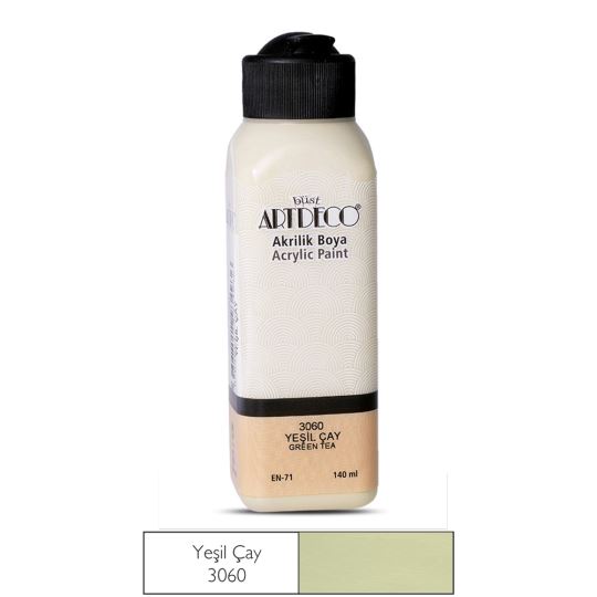 Artdeco Akrilik Boya 140ml Yeşil Çay